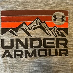 Under Armour Heather Gray Mountain Tee